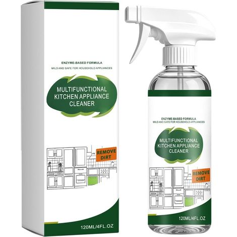 Nettoyant quotidien de cuisine 4 fl oz pour l ' extérieur des appareils électroménagers et les zones à proximité, bouteille compacte pour les essuyages ménagers de routine et l ' utilisation dans les (1/5)