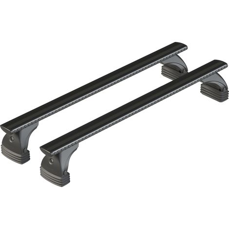 Silenzio Black, set completo barre portatutto in alluminio - S - Evos ST - C027