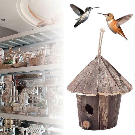 Nid d'oiseau pour colibri, bricolage, cage, jouet suspendu pour colibris (1/4)