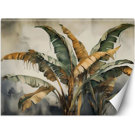 Fototapete Exotische Blätter 350x245 cm