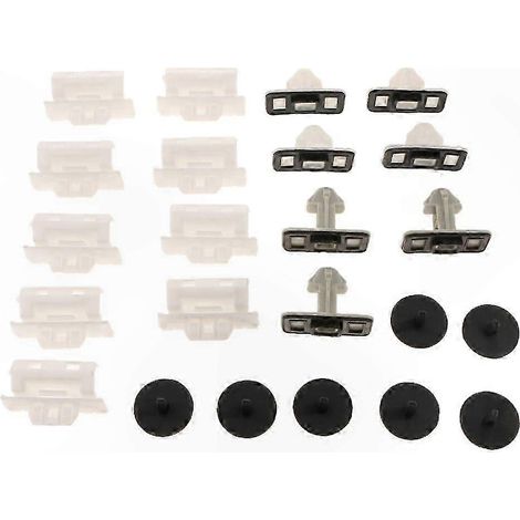 Fixation bas de caisse pour berlines 2012-2018, kit de remplacement 4G0898909 - attaches de jupe latérale, pinces de garniture de seuil, lot de 4 pièces, compatibles modèles à 4 portes, clips de monta (1/5)