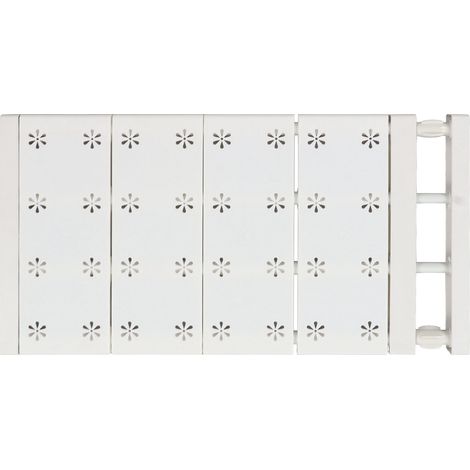Séparateur de penderie extensible pour rangement, gain de place, compartimenté pour armoires de 48 à 80 cm (18,9 à 31,5 pouces). (1/5)