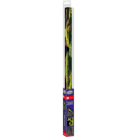 Fond AQN roches/plantes L 100x50cm
