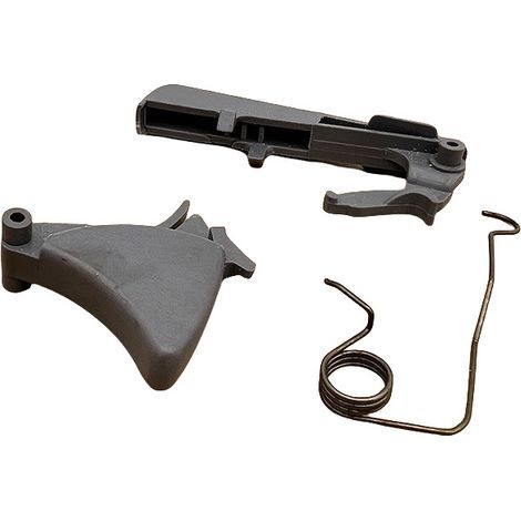 Kompatibel mit HUSQVARNA 340 345 346 350 353 357 359 Kettensägen-Gashebelbaugruppe, Stoßdämpfer-Steuerhebelbaugruppe, Originalteile. (1/5)