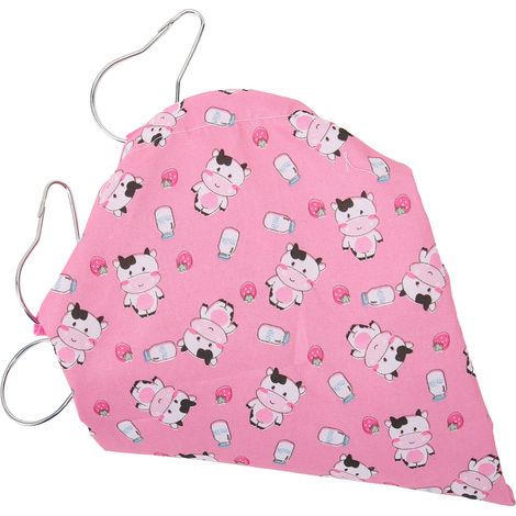 Tunnel d'angle en polyester doux et mignon pour cochons d'Inde et rats, facile à installer, idéal pour les petits animaux de compagnie comme les petites vaches. (1/5)