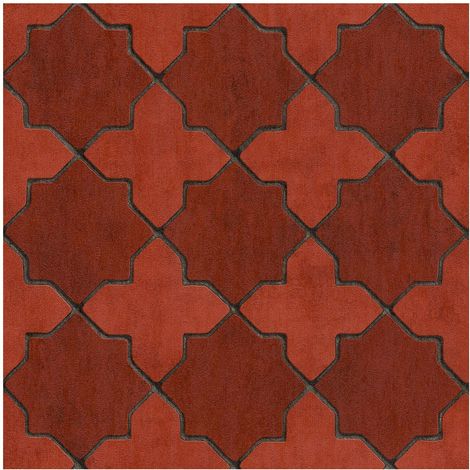 Graphic wallpaper wall Profhome 374211 non-woven wallpaper slightly textured with graphical pattern matt red grey black 5.33 m2 (57 ft2) (1/5)