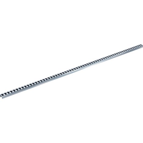 Profil E-Blade L en inox pour caniveaux MEAPARK – Grille à fente TSC – Drainage rapide des eaux pluviales – Design moderne et esthétique