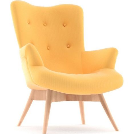 Fauteuil POLO jaune