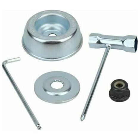 kit ecrou Tete debroussailleuse Universelle, pour débroussailleuse Stihl FS55 FS55R FS56 FS56RC FS70R FS80 FS85 FS90 FS90R FS94 FS100RX (1/4)