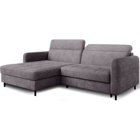 Sofá de esquina colección GOUMSI color Gris (1/5)