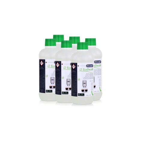 Lot de 4 detartrants 500ml ECODECALK - Macchinette da caffe, Caffettiera, Caffettiere a filtro, Macchinette espresso - DELONGHI - 43655410737356455955