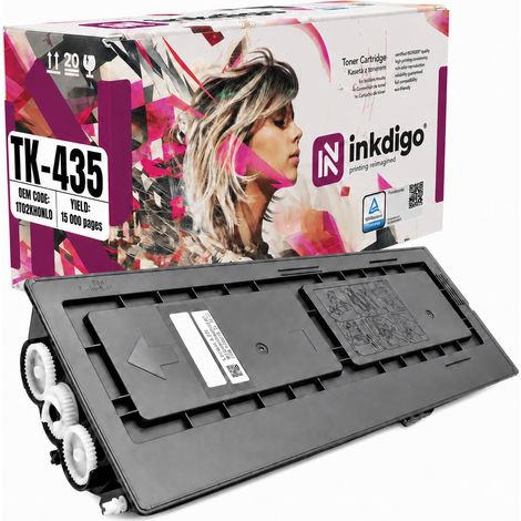 Inkdigo Toner TK435 kompatibel mit Kyocera Taskalfa180 Taskalfa220 TÜV-Zertifikat (1/5)