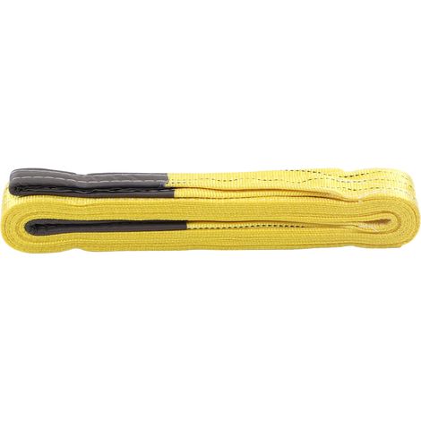 Sangle de levage 3T 6614LB 6M 19,69FT Polyester épais élargi robuste stable élingue rigide pour grue palan (1/5)