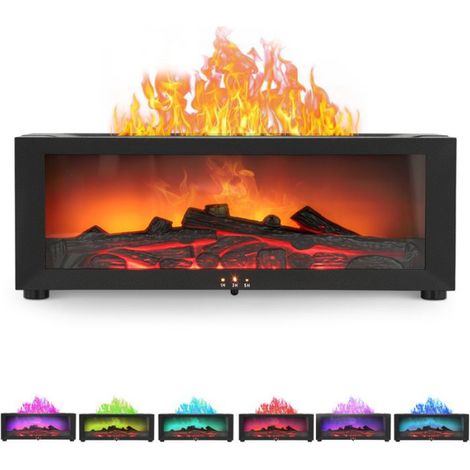 Diffuseur Huiles Essentielles - Humidificateur Flamme 3D - 150 ml - Minuterie 1/3/5 h - Usage Intérieur Maison Bureau Yoga - 1 Pièce (1/5)