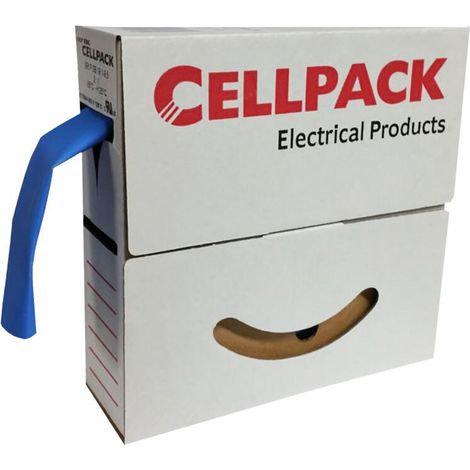 Guaina termorestringente Cellpack 9,4/4,8 Blu 10 Metri 127068