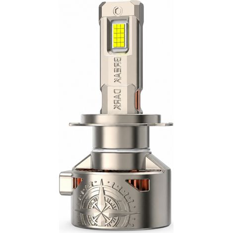 Ampoule LED H7 pour Phare de Voiture, 240 W, Argentée, REDSEA (1/5)