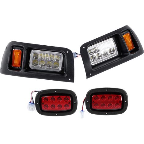Kit phares et feux arrière LED DC12V Club Car DS, compatible avec les modèles Club Car DS essence ou électriques fabriqués à partir de 1993. (1/5)