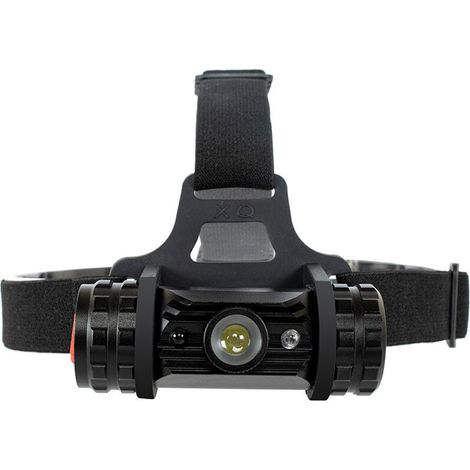 Lampe frontale LED, lampe frontale rechargeable, ultra-lumineuse 350 lumens serre-tête, pour le camping, la randonnée (1/5)