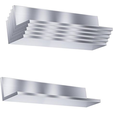 8 pièces Cornière en Aluminium 25x25x3mm Longueur 300 mm Profilé d'Angle en Aluminium Cornière Isocèle L,pour les Projets de Bricolage et les Solutions Structurelles (1/5)