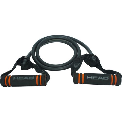 HEAD Elastico Power Tube TPR Nero Resistenza 7-10 kg per Allenamento Fitness (1/4)