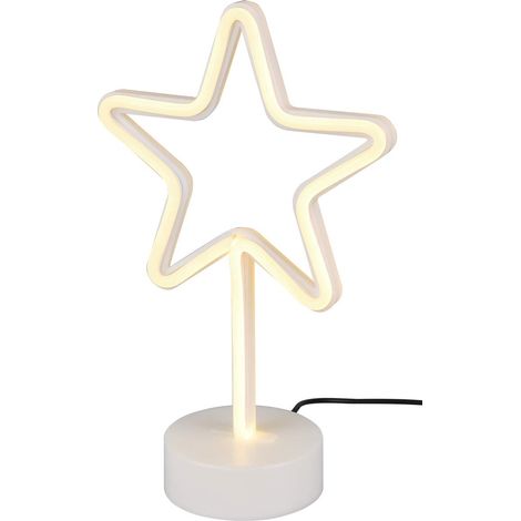 Lampada Tavolo Scrivania Stella Led 1.8W Giallo H 30 cm Star GD Trio (1/4)