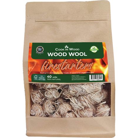 Cook in Wood Encendedores ecológicos x 40 (1/2)