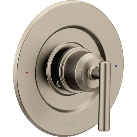 Ensemble de garniture de douche à poignée unique Moen UT2901BL Gibson M-CORE 3-Series, valve requise, brossé (1/2)