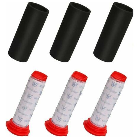 Kit de filtres pour BOSCH BCH65 BCH6L2560 754176 754175, 3 filtres principaux + 3 filtres en mousse pour aspirateur (1/5)