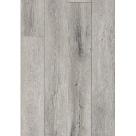 Mexen Boone échantillon de panneau vinyle 1240 x 182 mm SPC 6,5 mm, sous-couche IXPE 1,5 mm, 4 V-Fuga, Chêne - F1054-S (1/5)