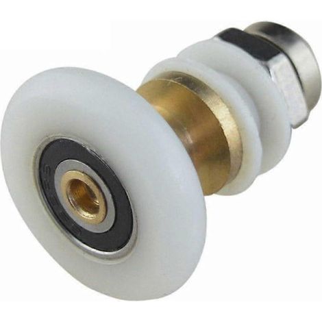 roulettes de rechange K049 de 23 mm pour porte de douche double, glissement fluide et support durable (1/5)