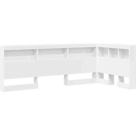 Maison Exclusive - Testata contenitore Bianco 100 cm Legno multistrato