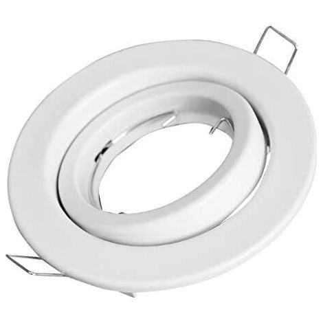 Nobile italia faretto incasso orientabile tondo bianco 4112/h/bi (1/4)