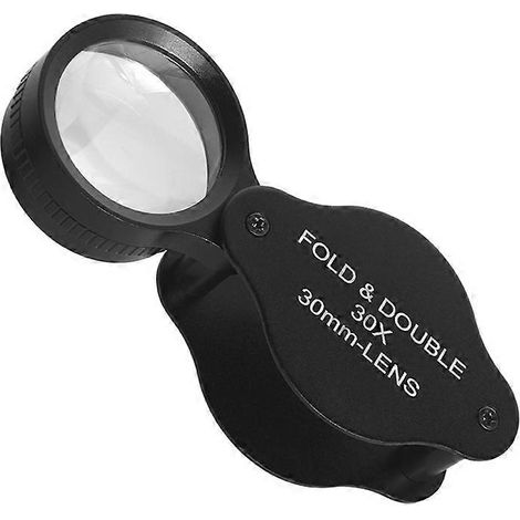 1 loupe de bijoutier 30X, lentille de 30 mm (1/3)