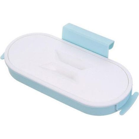 Portable Plastique Poubelle Sac Suspendu Cuisine Poubelle Rangement Rack Sac Crochet Affouiller Pad Dry Shelf Hold