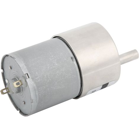 Moteur à engrenages CC micro petit à basse vitesse, aimant permanent à forte torsion 12 V XD37GB3530 avec support (100 tr/min) (1/5)