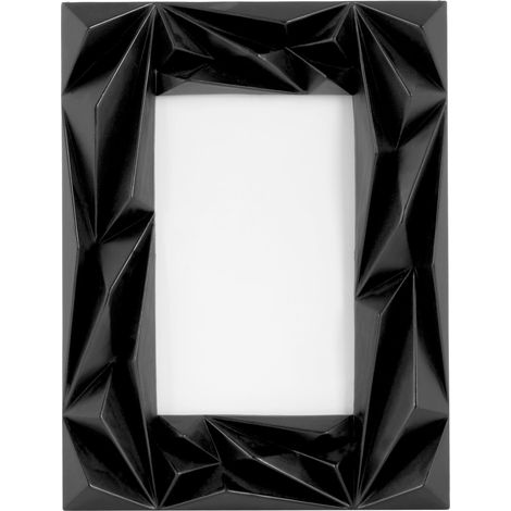 Premier Housewares Black Photo Frame / Frames Geometric Design Picture Frames For Wall Contemporary Rectangular Photo Frames For Bedroom / Living Room / Hallways 17 x 2 x 22 (1/5)