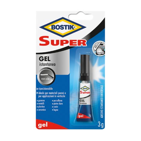 BOSTIK SUPER GEL ISTANTANEO 3 G BLISTER 12 PZ (1/2)