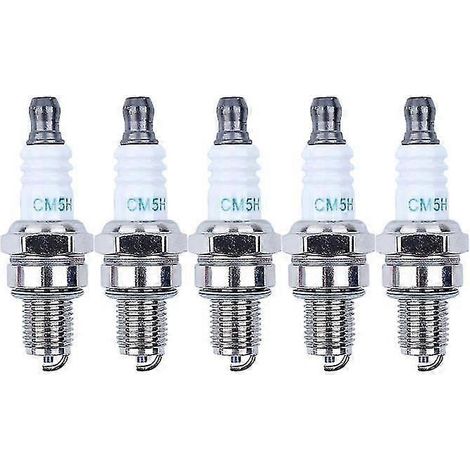 Bougies d'allumage compatibles avec Honda Husqvarna FC70, BR500, BR550 et BR600 (référence NGK CMR5H). (1/3)