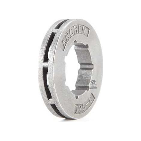 Bague petite pour pignon tronçonneuse .325". 8 dents. (1/4)
