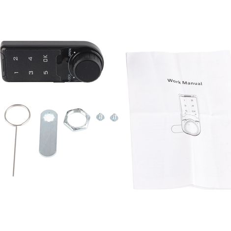 Verrou numérique à clavier tactile pour armoire de sécurité, serrure électronique à code, 20 mm, accès par mot de passe (1/5)