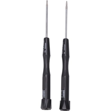 kit tournevisLot de 2 tournevis professionnels magnétiques avec manche antidérapant pour maintenance 8800C D (1/5)