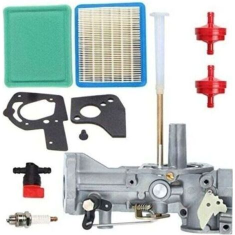 Carburateur de Rechange pour Moteurs Briggs & Stratton, XU, Numéro de Pièce 498298, 692784, 495951, 492611, 495426, 490533, Convient pour les Moteurs de 5HP.- - (1/4)
