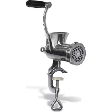 Tritacarne manuale inox Reber 8690N n.5 piastra foro 4,5mm (1/2)