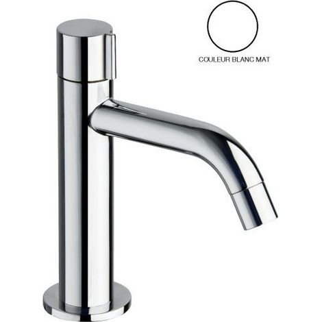 Lave Mains Triverde Eau Froide Blanc Robinetterie WHITEMAT - CRISTINA ONDYNA TV24124