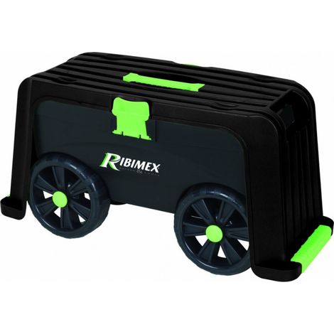 Agenouilloir - tabouret-chariot 4 en 1 sur roues - PRAGENP4R - RIBILAND