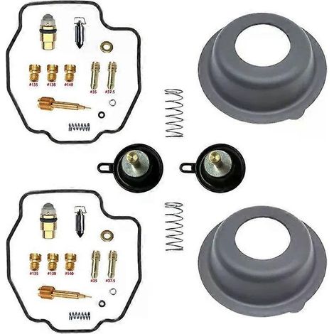 Kit de réparation de carburateur pour Yamaha Virago 535 XV535 (1990-2001) : pièces de membrane de carburateur Mikuni BDS34. (1/5)