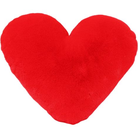 Coussin Décoratif Forme Cœur - Taie D'oreiller Satin - Pour Canapé Lit Chambre - Taille Standard - 1 Pièce (1/5)
