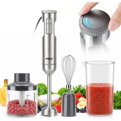 Mixeur Plongeant, Verrou de Sécurité, 1200w Conçu pour Durer (1/5)