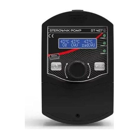 Tech ST-427i regulador de temperatura negro eficiente
