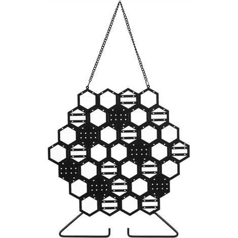 Présentoir à bijoux pour colliers, bagues, pendentifs et bracelets, étagère de rangement pour boucles d'oreilles (1/4)